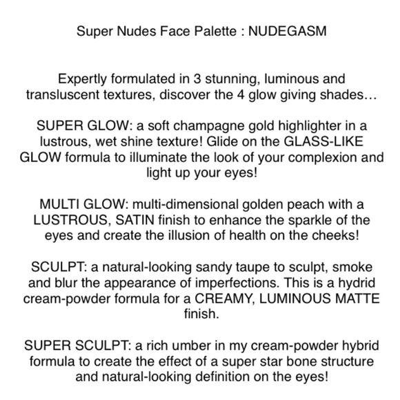 NIB🔥Charlotte Tilbury - SuperNudes Orgasm Face Palette - Picture 17 of 17